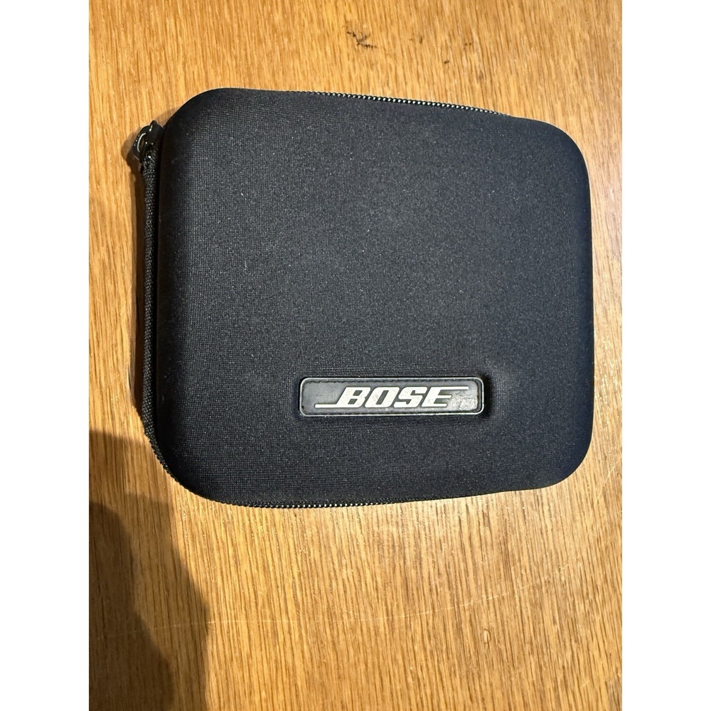 Bose OEM Zippered Hard Travel Carrying Case For Earbuds Headphones